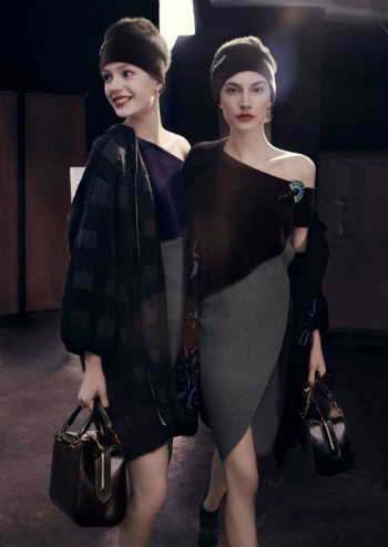 Emporio Armani Fall 2013 Campaign Taps Jacquelyn Jablonski, Ruby ...