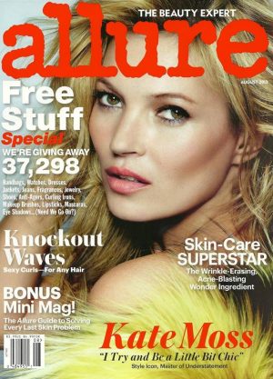 Kate Moss is the Cover Star of Allure's August 2013 Issue – Fashion ...