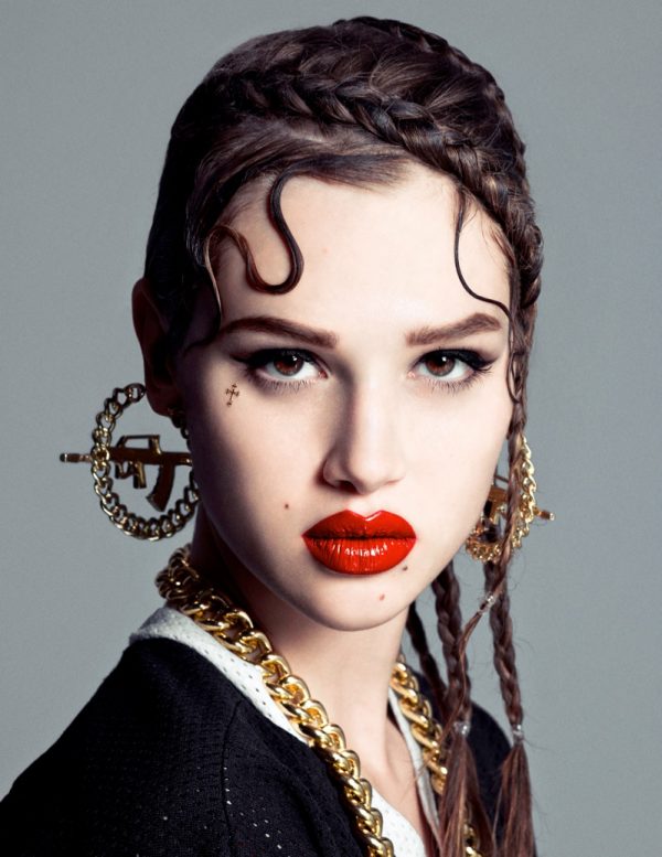 Anais Pouliot Poses In Cutting Edge Style For Flaunt By Stevie And Mada Fashion Gone Rogue 