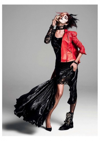 Anja Rubik Gets Regal for Vogue Paris Shoot by Inez & Vinoodh – Fashion ...