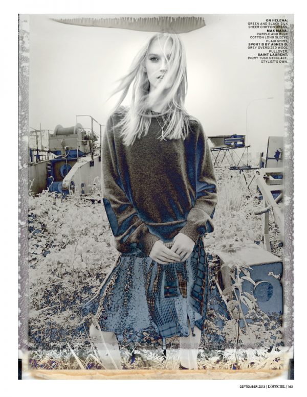 Helena Greyhorse Stars in L'Officiel Singapore's Grungy September Shoot ...