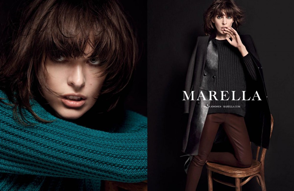 Milla Jovovich Fronts Marella Fall 2013 Campaign by Inez & Vinoodh