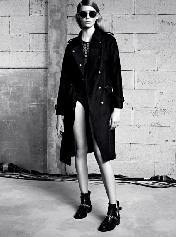 Ondria Hardin Tapped for Sandro Fall/Winter 2013 Lookbook – Fashion ...