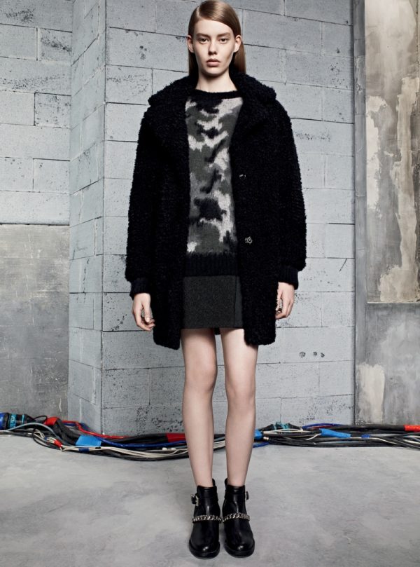 Ondria Hardin Tapped for Sandro Fall/Winter 2013 Lookbook – Fashion ...
