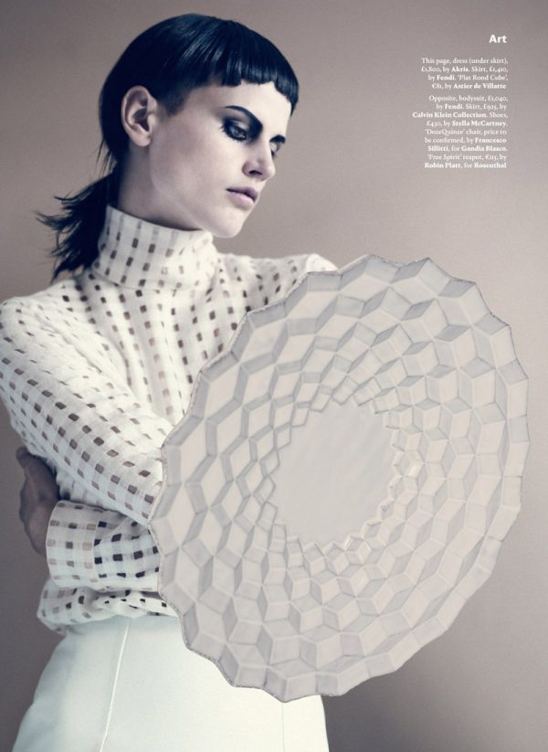 Saskia de Brauw Poses for Paolo Roversi in Wallpaper's September Issue ...