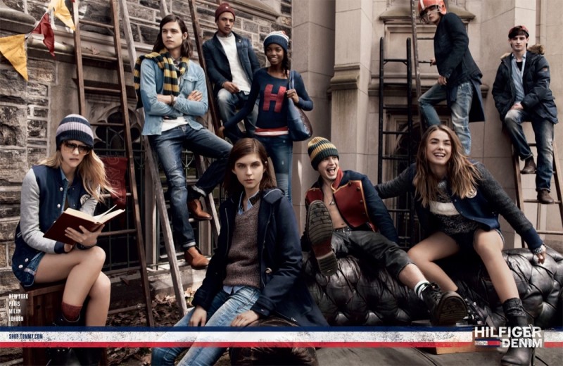 Tommy Hilfiger Highlights College Life for Fall 2013 Denim Campaign ...