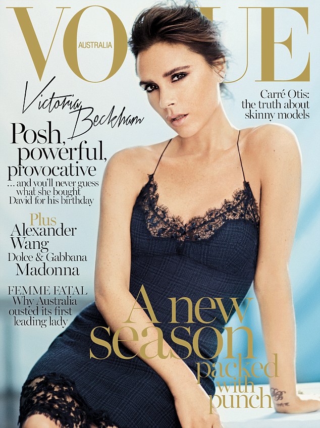 Victoria Beckham Covers Vogue Australia September 2013 in Louis Vuitton –  Fashion Gone Rogue