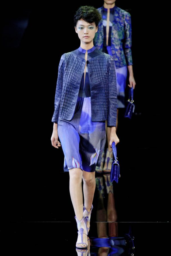 Giorgio Armani Spring 2014 | Milan Fashion Week – Fashion Gone Rogue