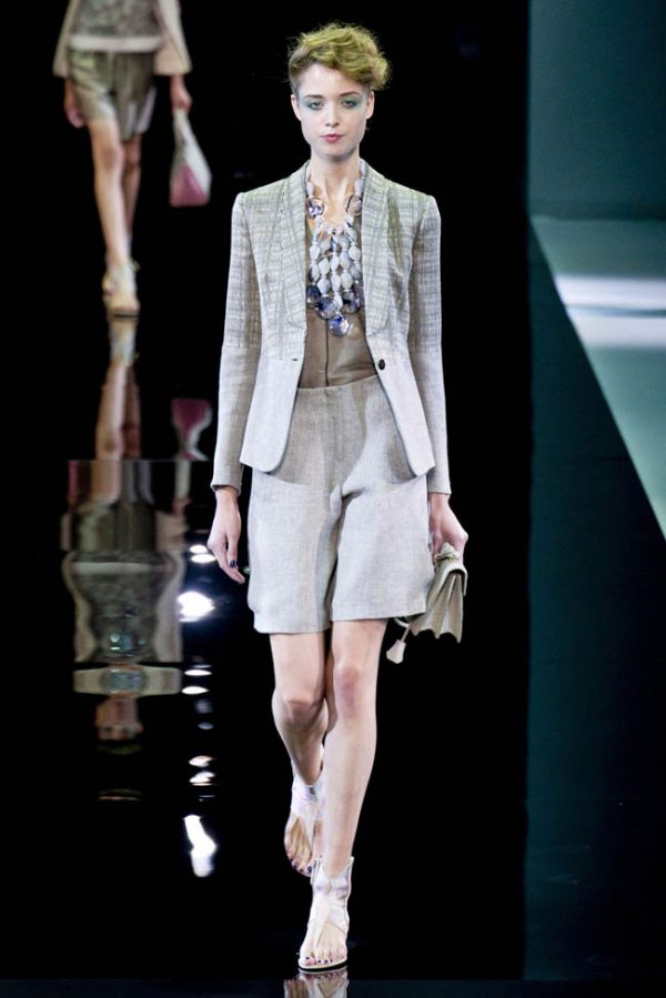 Giorgio Armani Spring 2014 | Milan Fashion Week – Fashion Gone Rogue