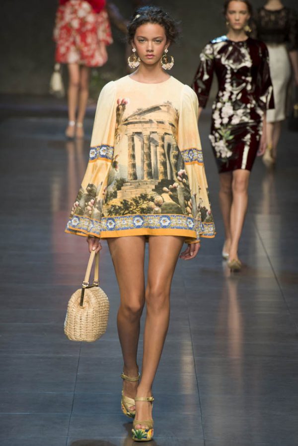 Dolce & Gabbana Spring 2014 | Milan Fashion Week – Fashion Gone Rogue