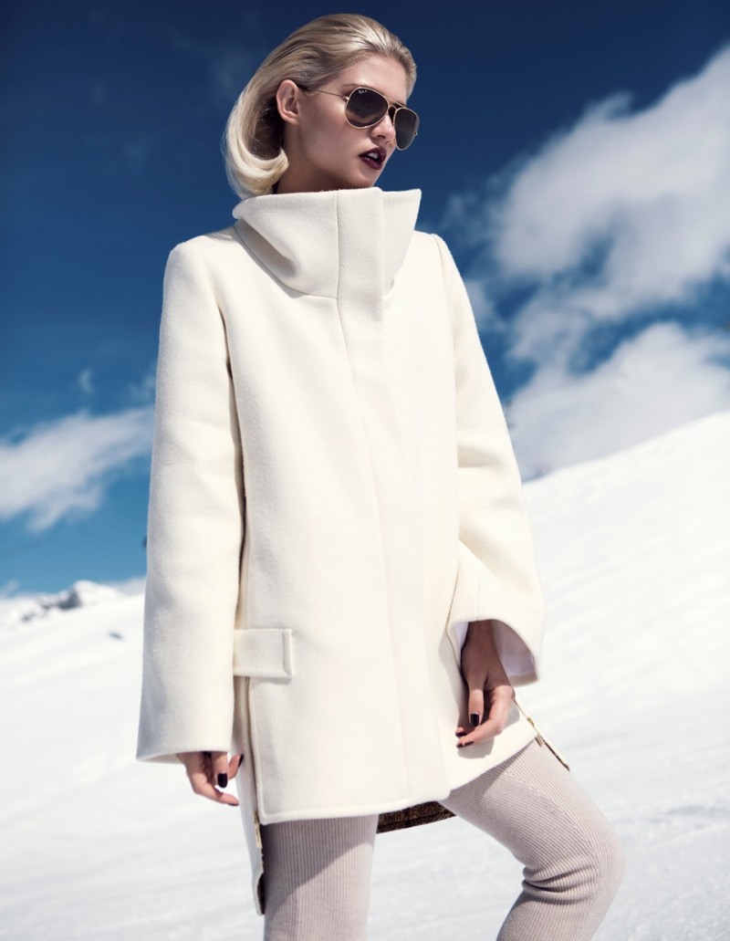 Martina Dimitrova Stuns in the Snow for DV Mode by Fredrik Wannerstedt ...