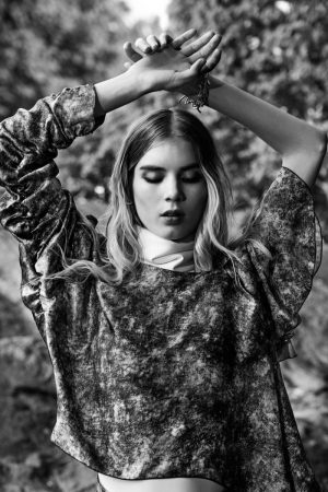 Elsa Sylvan Stuns in Rodarte with Gravure Feature by Elle Muliarchyk ...