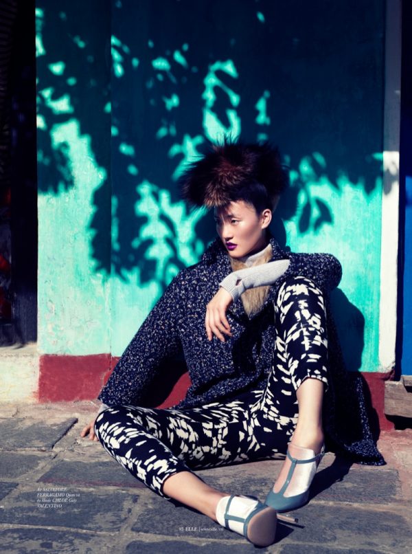 Lina Zhang Wears Luxe Style for Elle Vietnam Shoot by Stockton Johnson ...
