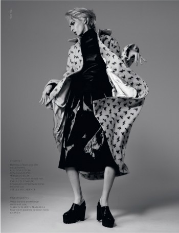 Kristina Salinovic is Cutting Edge for French Revue de Modes by Naomi ...