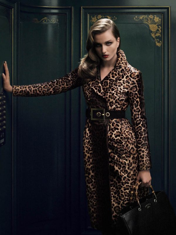 Andreea Diaconu Stars in Gucci 