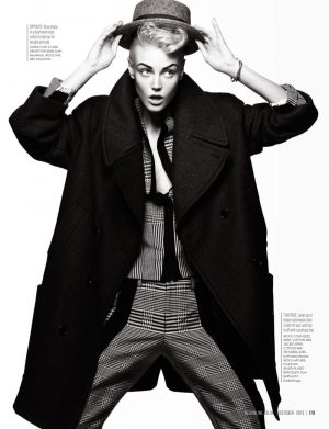 Sam Rayner Plays a Tomboy for Red UK October 2013 by Max Abadian ...