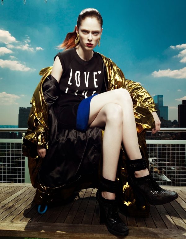 Coco Rocha Wows in Fall Looks for Harper's Bazaar China Cover Story ...