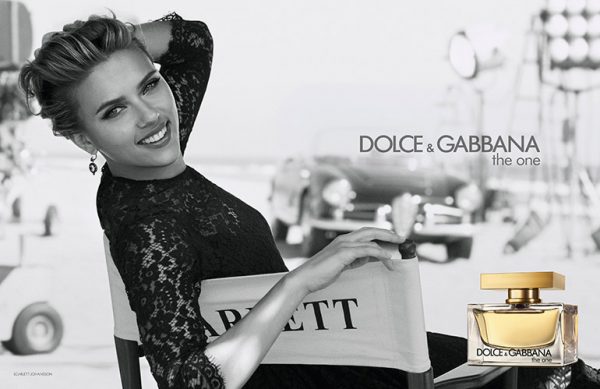 Scarlett Johansson for Dolce & Gabbana 'The One' Fragrance Ads