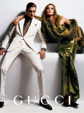 Gucci Fall 2004 Campaign | Daria Werbowy by Mario Testino