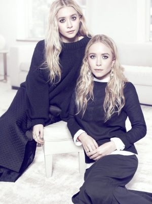 Mary-Kate & Ashley Olsen Pose Together for NET-A-PORTER Feature ...