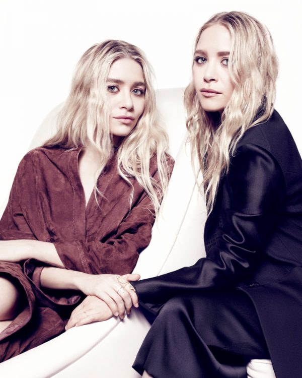 Mary-Kate & Ashley Olsen Pose Together for NET-A-PORTER Feature ...