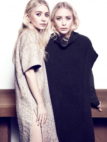 Mary-Kate & Ashley Olsen Pose Together for NET-A-PORTER Feature ...