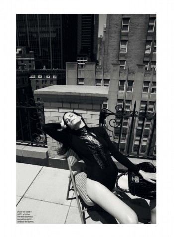 Missy Rayder Gets Glam in Harper's Bazaar Spain by Nagi Sakai – Fashion ...