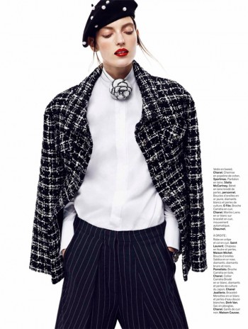 Marikka Juhler is Chanel Chic for Alvaro Beamud Cortes in Stylist #27 ...