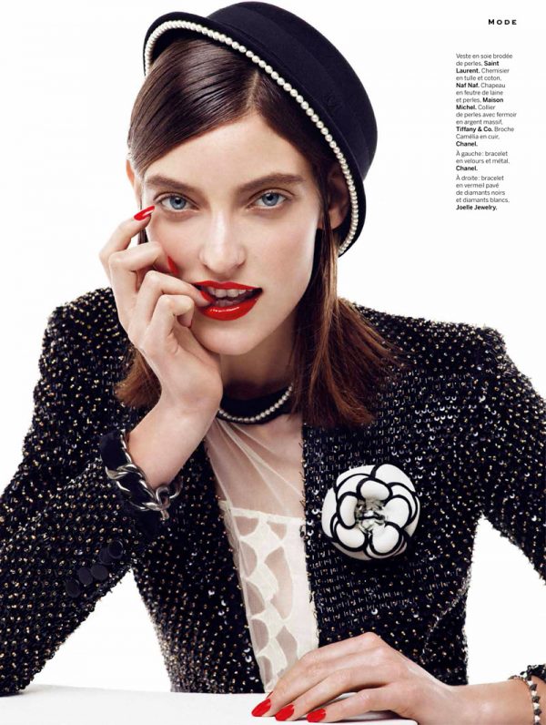 Marikka Juhler is Chanel Chic for Alvaro Beamud Cortes in Stylist #27 ...