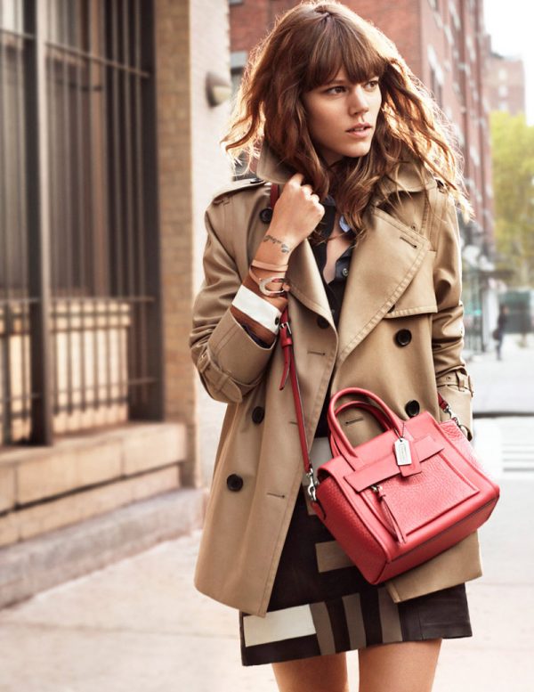 Freja Beha Erichsen Joins Coach Spring/Summer 2014 Campaign – Fashion ...