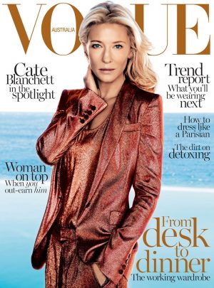 Cate Blanchett Covers Vogue Australia February 2014 in Gucci – Fashion ...