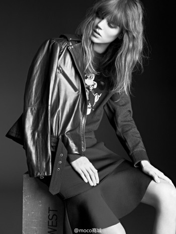 Freja Beha Erichsen Returns for MO&Co. Spring/Summer 2014 Campaign ...