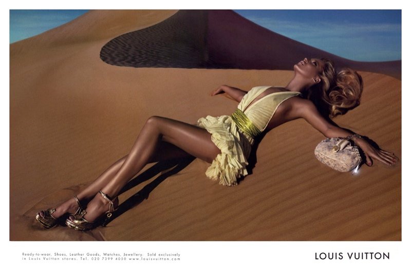 Louis Vuitton Clothing 2000s Print Advertisement Ad 2000 Kate Moss Legs