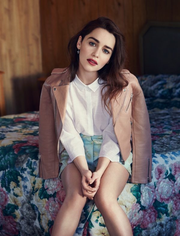 Emilia Clarke Looks Fantastic in Glamour France Shoot by Jason Kim ...