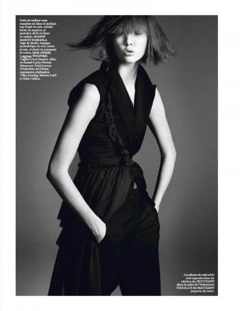 Karlie Kloss Works It for David Sims in Vogue Paris Shoot – Fashion ...