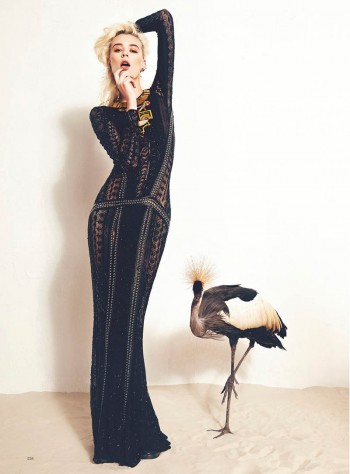 Milou van Grosen with Birds for Bazaar Ukraine by Federica Putelli