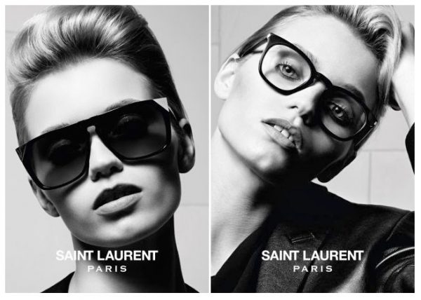 Abbey Lee Kershaw for Saint Laurent Spring 2014 Eyewear Campaign