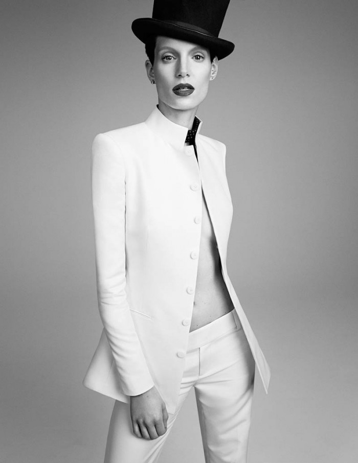 Iris Strubegger Models Boyish Attire for Vogue Thailand by Simon Cave ...