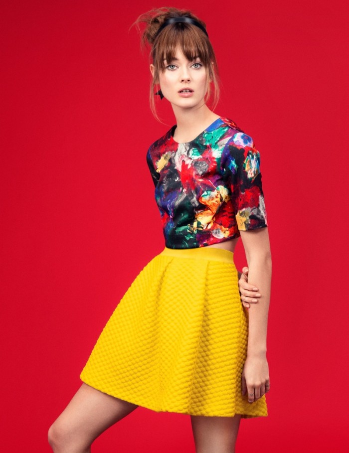 Jac Jagaciak Channels Pop Art Chic in H&M 