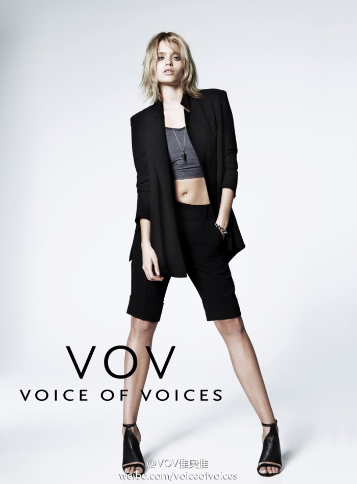 Abbey Lee Kershaw Exudes Cool in Voice of Voices Spring 2014 Campaign ...