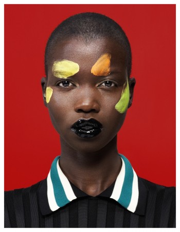 Nykhor Paul Models Celine for Elle Mexico's May Issue – Fashion Gone Rogue