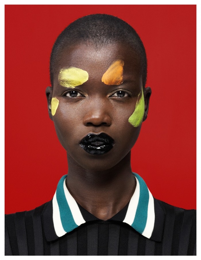 Nykhor Paul Models Celine for Elle Mexico's May Issue – Fashion Gone Rogue