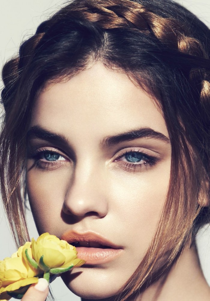 Floral Flush: Barbara Palvin Wows in Spring Looks for Marie Claire ...