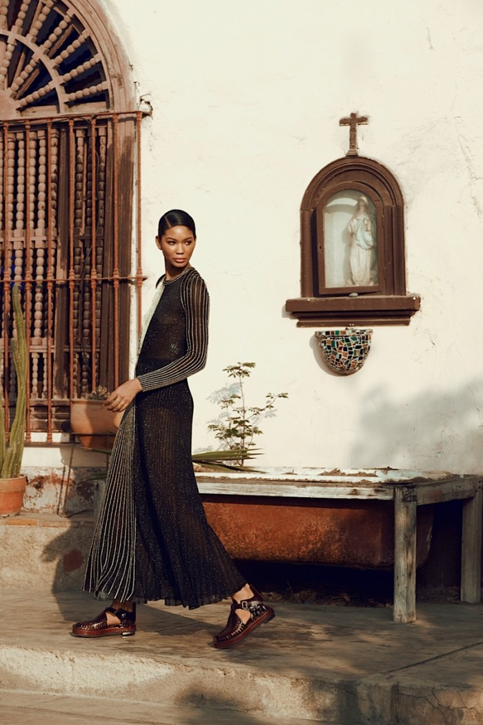 Chanel Iman Brings the Glam for Bazaar Russia by Alexander Neumann