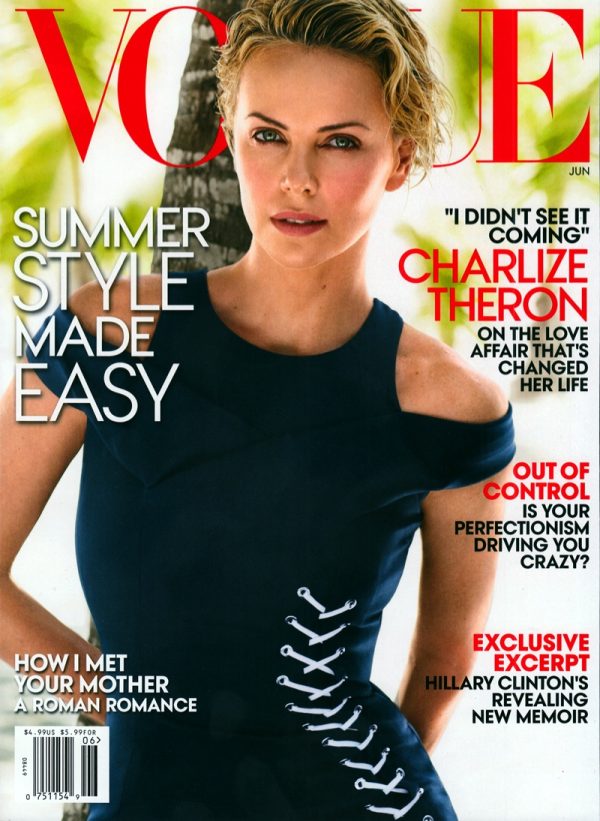 Charlize Theron on Vogue US June 2014 Cover