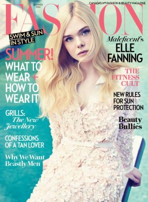 Elle Fanning Covers FASHION Magazine, Says She Loves Being Different ...