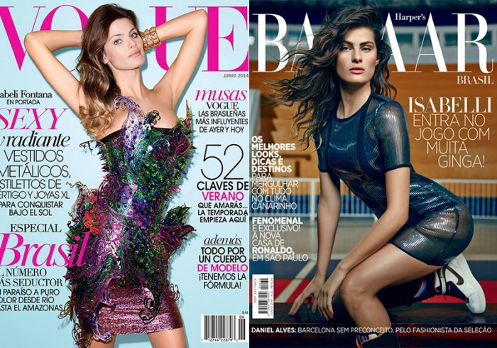 Isabeli Fontana Covers Vogue Mexico And Harpers Bazaar Brazil Fashion 