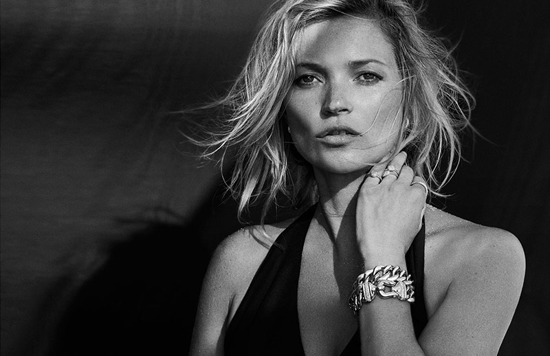 Kate Moss for David Yurman 2014 Ad Campaign