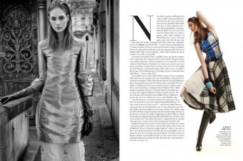 Laura Love Wears Dior Pre-Fall for Harper's Bazaar Brazil by Thanassis ...