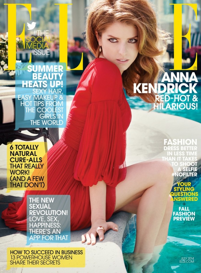 Anna Kendrick Poses for ELLE, Talks Being a Late Bloomer – Fashion Gone